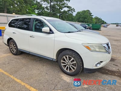 Czwarte zdjęcie samochodu z boku: 2013 NISSAN PATHFINDER S VIN:5N1AR2MN8DC600566 - miniatura