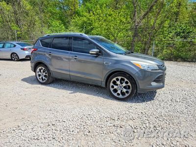Czwarte zdjęcie samochodu z boku: 2014 FORD ESCAPE TITANIUM VIN:1FMCU0JX8EUC16574 - miniatura