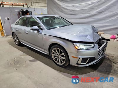 Czwarte zdjęcie samochodu z boku: 2019 AUDI A4 PRESTIGE VIN:WAUFNAF48KA016940 - miniatura