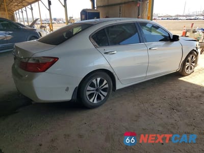 Trzecie zdjęcie samochodu z tyłu: 2013 HONDA ACCORD LX VIN:1HGCR2F3XDA135942 - miniatura