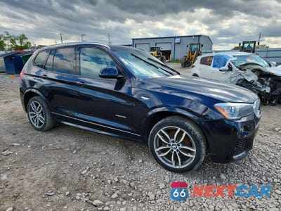 Czwarte zdjęcie samochodu z boku: 2016 BMW X3 XDRIVE28I VIN:5UXWX9C52G0D75384 - miniatura