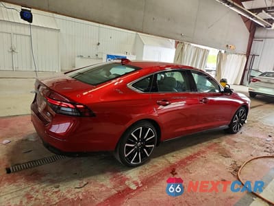 Trzecie zdjęcie samochodu z tyłu: 2024 HONDA ACCORD TOURING HYBRID VIN:1HGCY2F88RA020620 - miniatura