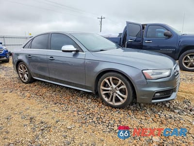 Czwarte zdjęcie samochodu z boku: 2014 AUDI S4 PRESTIGE VIN:WAUKGAFL0EA082726 - miniatura