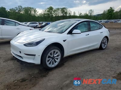 2022 TESLA MODEL 3 5YJ3E1EB7NF254327 - główne zdjęcie licytacji z USA - miniatura