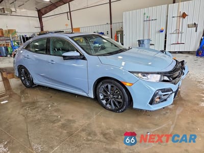 Czwarte zdjęcie samochodu z boku: 2021 HONDA CIVIC EX VIN:SHHFK7H60MU206799 - miniatura