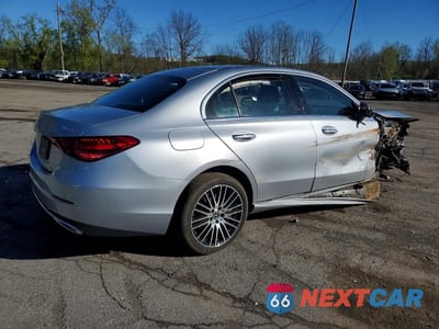 Trzecie zdjęcie samochodu z tyłu: 2024 MERCEDES-BENZ C 300 4MATIC VIN:W1KAF4HB3RR220747 - miniatura