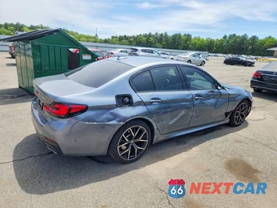 Trzecie zdjęcie samochodu z tyłu: 2022 BMW 530 XI VIN:WBA13BJ09NWX40783 - miniatura