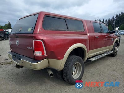 Trzecie zdjęcie samochodu z tyłu: 2014 RAM 3500 LONGHORN VIN:3C63RRNL9EG285916 - miniatura