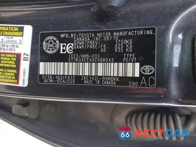 Zdjęcie 12 z 12 samochodu: 2010 TOYOTA MATRIX BASE VIN:2T1KU4EEXAC468043 - miniatura