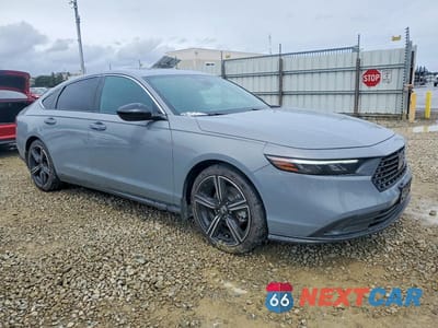 Czwarte zdjęcie samochodu z boku: 2023 HONDA ACCORD HYBRID SPORT VIN:1HGCY2F56PA052307 - miniatura