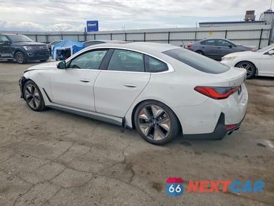 Drugie zdjęcie samochodu z przodu: 2025 BMW I4 EDRIVE 40 VIN:WBY23HD01SFU18462 - miniatura