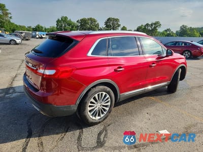Trzecie zdjęcie samochodu z tyłu: 2016 LINCOLN MKX SELECT VIN:2LMTJ6KR2GBL74630 - miniatura