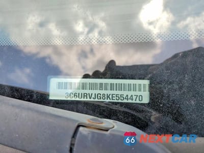Zdjęcie 12 z 12 samochodu: 2019 RAM PROMASTER 3500 DELIVERY VAN VIN:3C6URVJG8KE554470 - miniatura