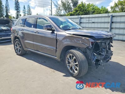 Czwarte zdjęcie samochodu z boku: 2019 JEEP GRAND CHEROKEE SUMMIT VIN:1C4RJEJG0KC625271 - miniatura