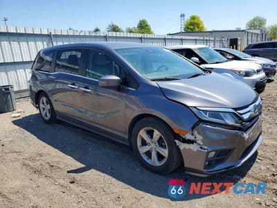 Czwarte zdjęcie samochodu z boku: 2020 HONDA ODYSSEY EX VIN:5FNRL6H54LB021831 - miniatura