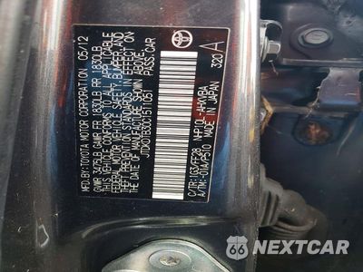 Zdjęcie 12 z 12 samochodu: 2012 TOYOTA PRIUS C TWO VIN:JTDKDTB30C1511051 - miniatura