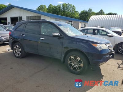 Czwarte zdjęcie samochodu z boku: 2009 ACURA MDX TECHNOLOGY VIN:2HNYD28649H533032 - miniatura
