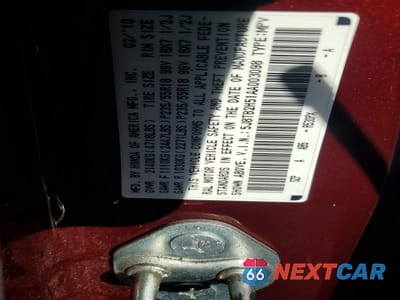 Zdjęcie 13 z 13 samochodu: 2010 ACURA RDX TECHNOLOGY VIN:5J8TB2H51AA003098 - miniatura