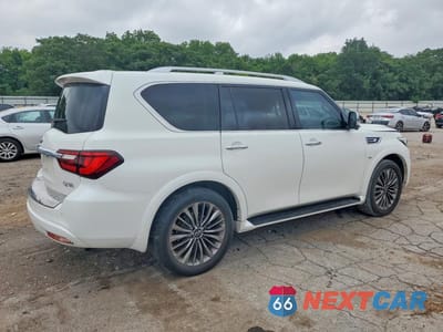 Trzecie zdjęcie samochodu z tyłu: 2019 INFINITI QX80 LUXE VIN:JN8AZ2NF2K9688525 - miniatura