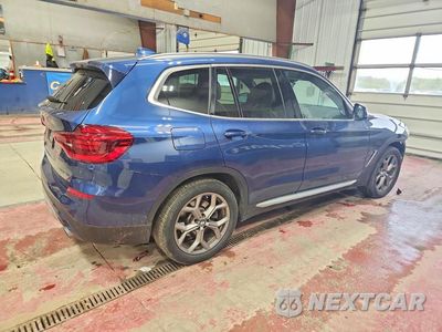 Trzecie zdjęcie samochodu z tyłu: 2020 BMW X3 XDRIVE30I VIN:5UXTY5C0XLLT35329 - miniatura