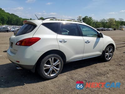 Trzecie zdjęcie samochodu z tyłu: 2010 NISSAN MURANO S VIN:JN8AZ1MW3AW122031 - miniatura