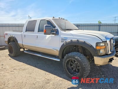 Czwarte zdjęcie samochodu z boku: 2008 FORD F250 SUPER DUTY VIN:1FTSW21R98ED81507 - miniatura