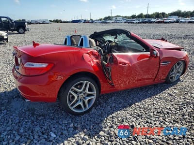 Trzecie zdjęcie samochodu z tyłu: 2013 MERCEDES-BENZ SLK 250 VIN:WDDPK4HA0DF057921 - miniatura