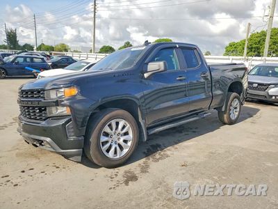 2021 CHEVROLET SILVERADO K1500 CUSTOM 1GCRYBEK3MZ168643 - główne zdjęcie licytacji z USA - miniatura