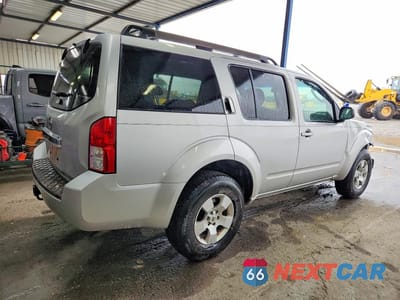 Trzecie zdjęcie samochodu z tyłu: 2008 NISSAN PATHFINDER S VIN:5N1AR18BX8C654032 - miniatura