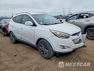 Czwarte zdjęcie samochodu z boku: 2014 HYUNDAI TUCSON SE VIN:KM8JU3AG1EU803577 - miniatura