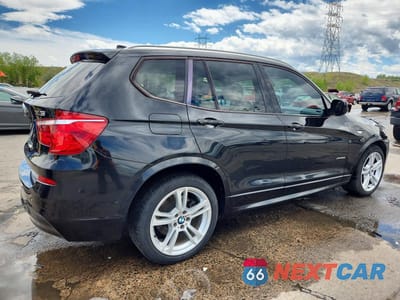 Trzecie zdjęcie samochodu z tyłu: 2014 BMW X3 XDRIVE28I VIN:5UXWX9C56E0D17131 - miniatura