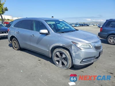 Czwarte zdjęcie samochodu z boku: 2016 ACURA MDX VIN:5FRYD4H25GB042131 - miniatura