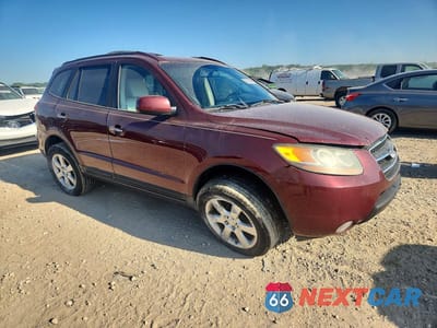 Czwarte zdjęcie samochodu z boku: 2007 HYUNDAI SANTA FE SE VIN:5NMSH73E47H051352 - miniatura