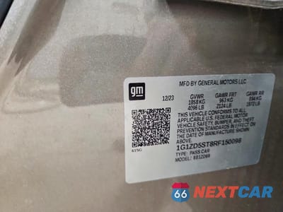 Zdjęcie 12 z 12 samochodu: 2024 CHEVROLET MALIBU LT VIN:1G1ZD5ST8RF150098 - miniatura