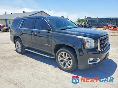 Czwarte zdjęcie samochodu z boku: 2015 GMC YUKON SLT VIN:1GKS2BKC3FR679860 - miniatura