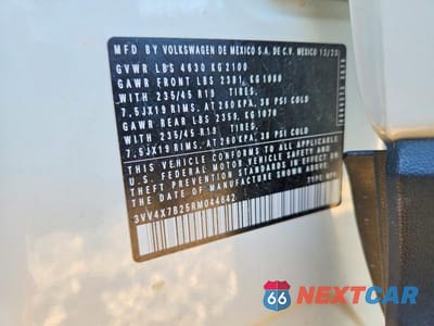 Zdjęcie 13 z 13 samochodu: 2024 VOLKSWAGEN TAOS SEL VIN:3VV4X7B25RM044642 - miniatura