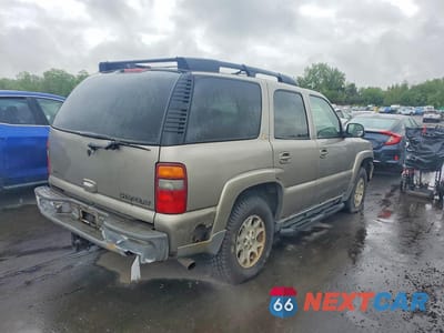 Trzecie zdjęcie samochodu z tyłu: 2002 CHEVROLET TAHOE K1500 VIN:1GNEK13Z42R324154 - miniatura