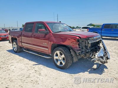 Czwarte zdjęcie samochodu z boku: 2014 CHEVROLET SILVERADO C1500 LT VIN:3GCPCREC2EG108491 - miniatura