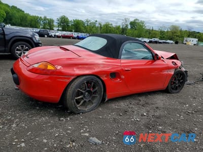 Trzecie zdjęcie samochodu z tyłu: 1999 PORSCHE BOXSTER VIN:WP0CA2981XU626240 - miniatura