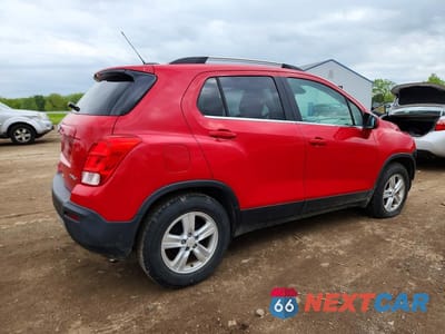 Trzecie zdjęcie samochodu z tyłu: 2015 CHEVROLET TRAX 1LT VIN:KL7CJLSB1FB220610 - miniatura
