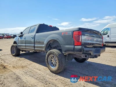 Trzecie zdjęcie samochodu z tyłu: 2021 FORD F350 SUPER DUTY VIN:1FT8W3BT8MED01960 - miniatura