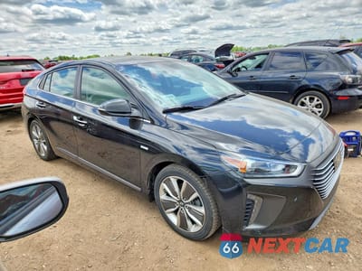 Czwarte zdjęcie samochodu z boku: 2018 HYUNDAI IONIQ LIMITED VIN:KMHC05LC0JU072208 - miniatura