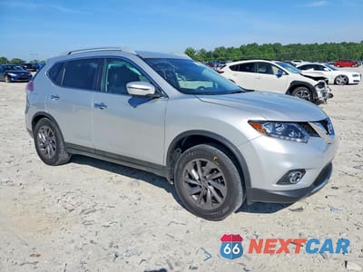 Czwarte zdjęcie samochodu z boku: 2016 NISSAN ROGUE SL VIN:5N1AT2MT0GC734489 - miniatura