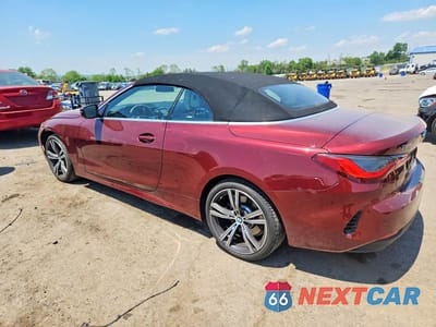 Drugie zdjęcie samochodu z przodu: 2022 BMW 430I VIN:WBA23AT08NCK16652 - miniatura