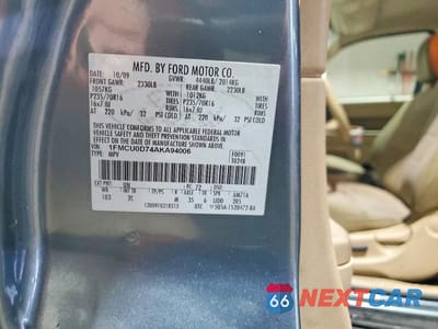 Zdjęcie 13 z 13 samochodu: 2010 FORD ESCAPE XLT VIN:1FMCU0D74AKA94006 - miniatura