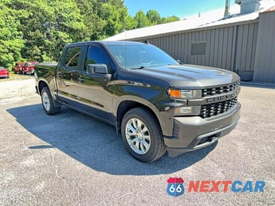 2021 CHEVROLET SILVERADO K1500 CUSTOM 1GCPYBEK5MZ149552 - główne zdjęcie licytacji z USA - miniatura