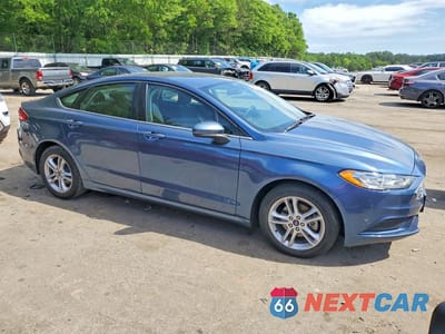 Czwarte zdjęcie samochodu z boku: 2018 FORD FUSION SE VIN:3FA6P0HD4JR265833 - miniatura