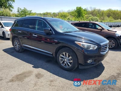 Czwarte zdjęcie samochodu z boku: 2014 INFINITI QX60 HYBRID VIN:5N1CL0MM7EC531232 - miniatura