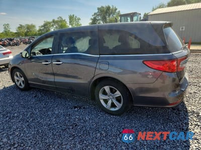 Drugie zdjęcie samochodu z przodu: 2019 HONDA ODYSSEY EX VIN:5FNRL6H5XKB086438 - miniatura