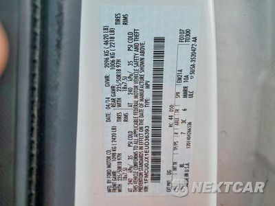 Zdjęcie 13 z 13 samochodu: 2014 FORD ESCAPE TITANIUM VIN:1FMCU0JX1EUD36393 - miniatura